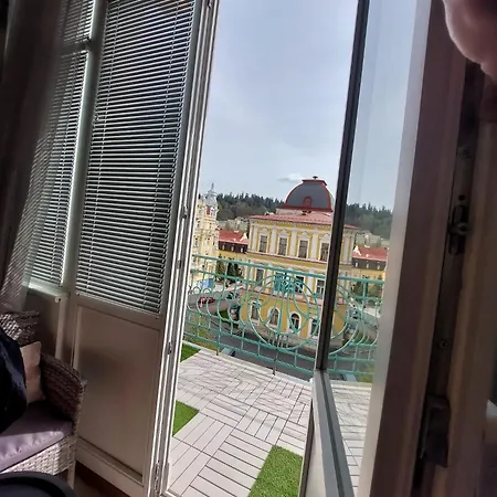 Balconies Above Colonnade *