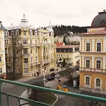 Balconies Above Colonnade