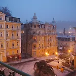 Balconies Above Colonnade Mariánské Lázně