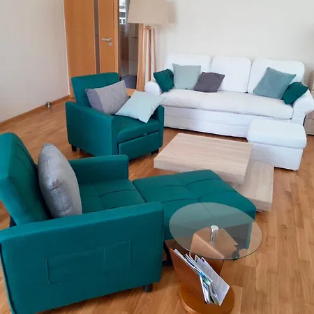 Apartment Balconies Above Colonnade Mariánské Lázně