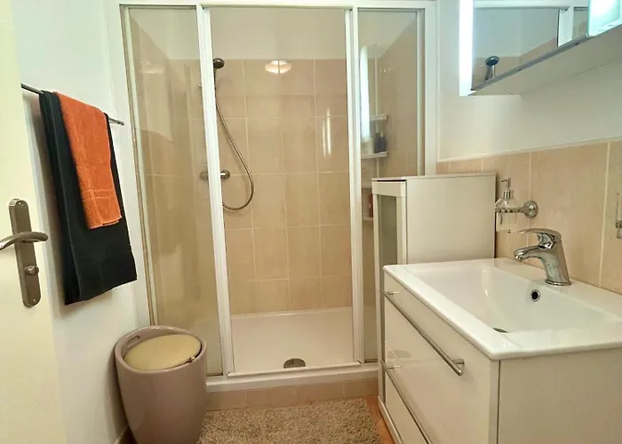 Balconies Above Colonnade Apartment Mariánské Lázně