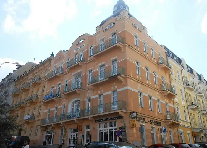 Balconies Above Colonnade